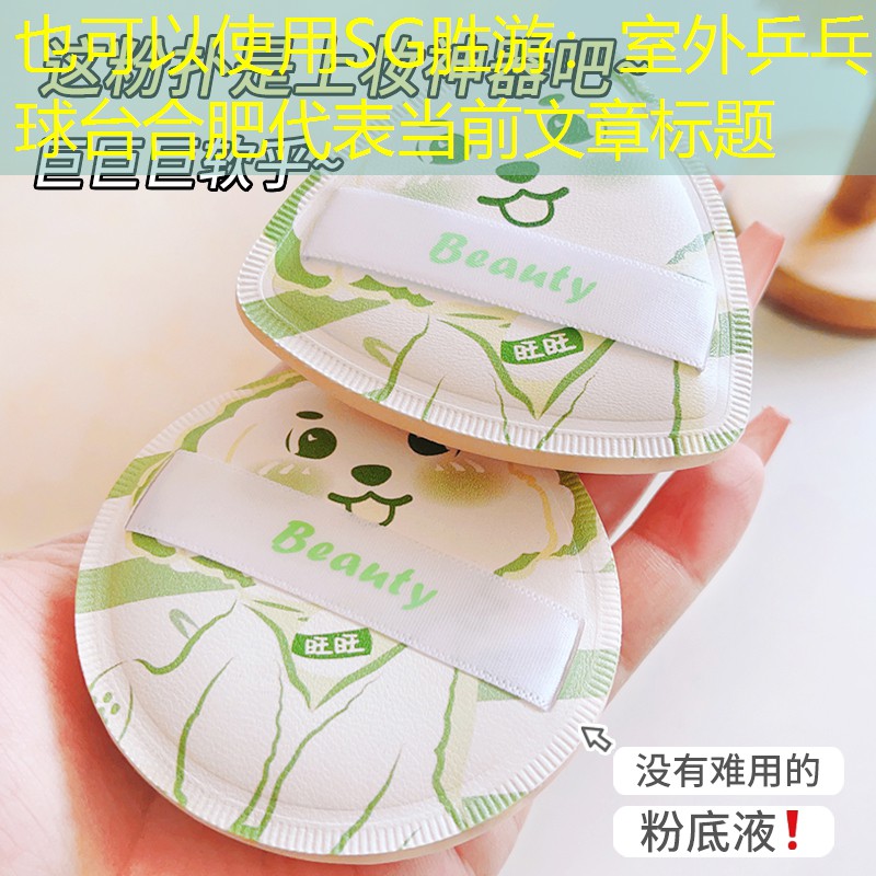 SG勝游：室外乒乓球臺合肥